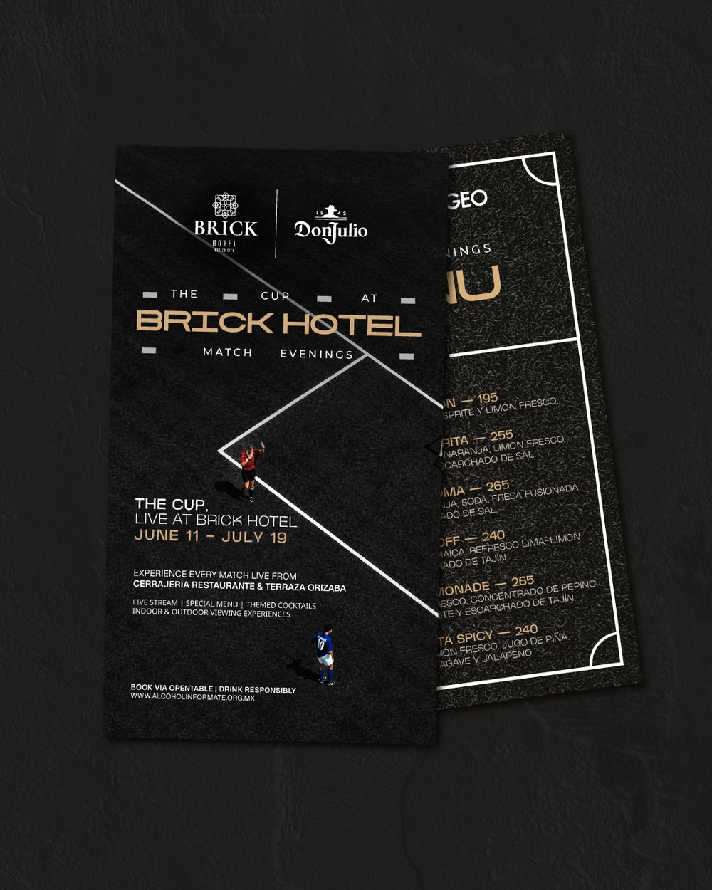 Brick Hotel branded collateral
