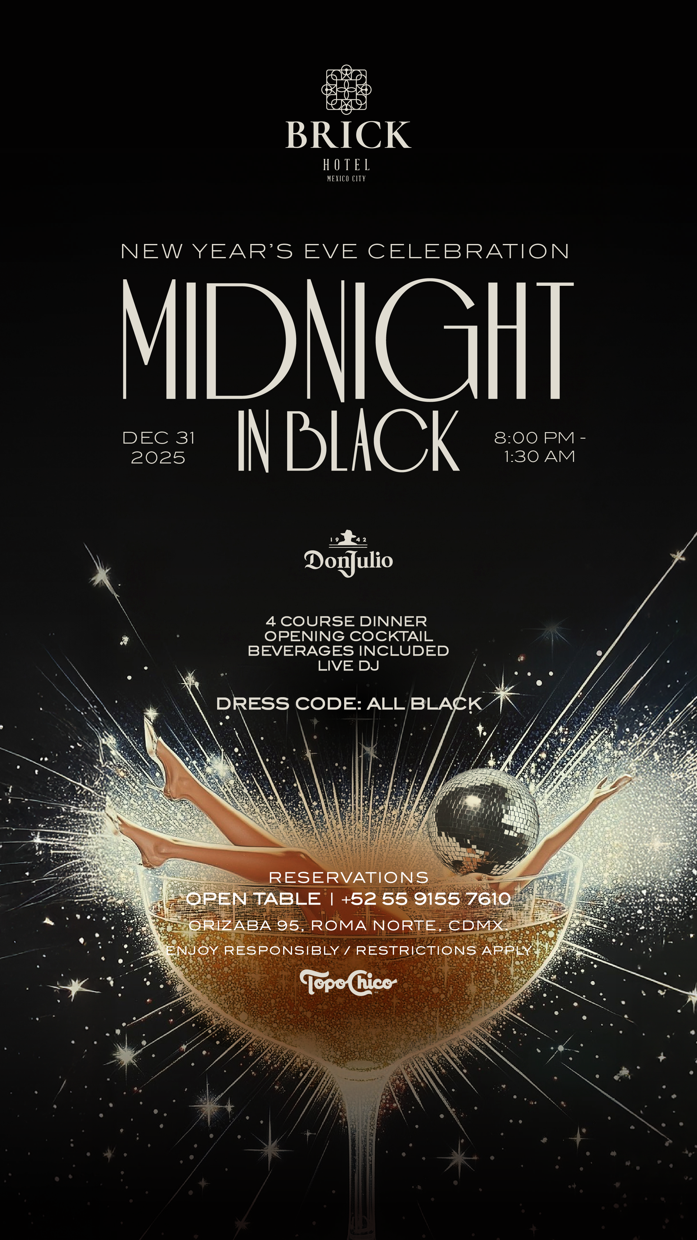 Brick Hotel — Midnight in Black
