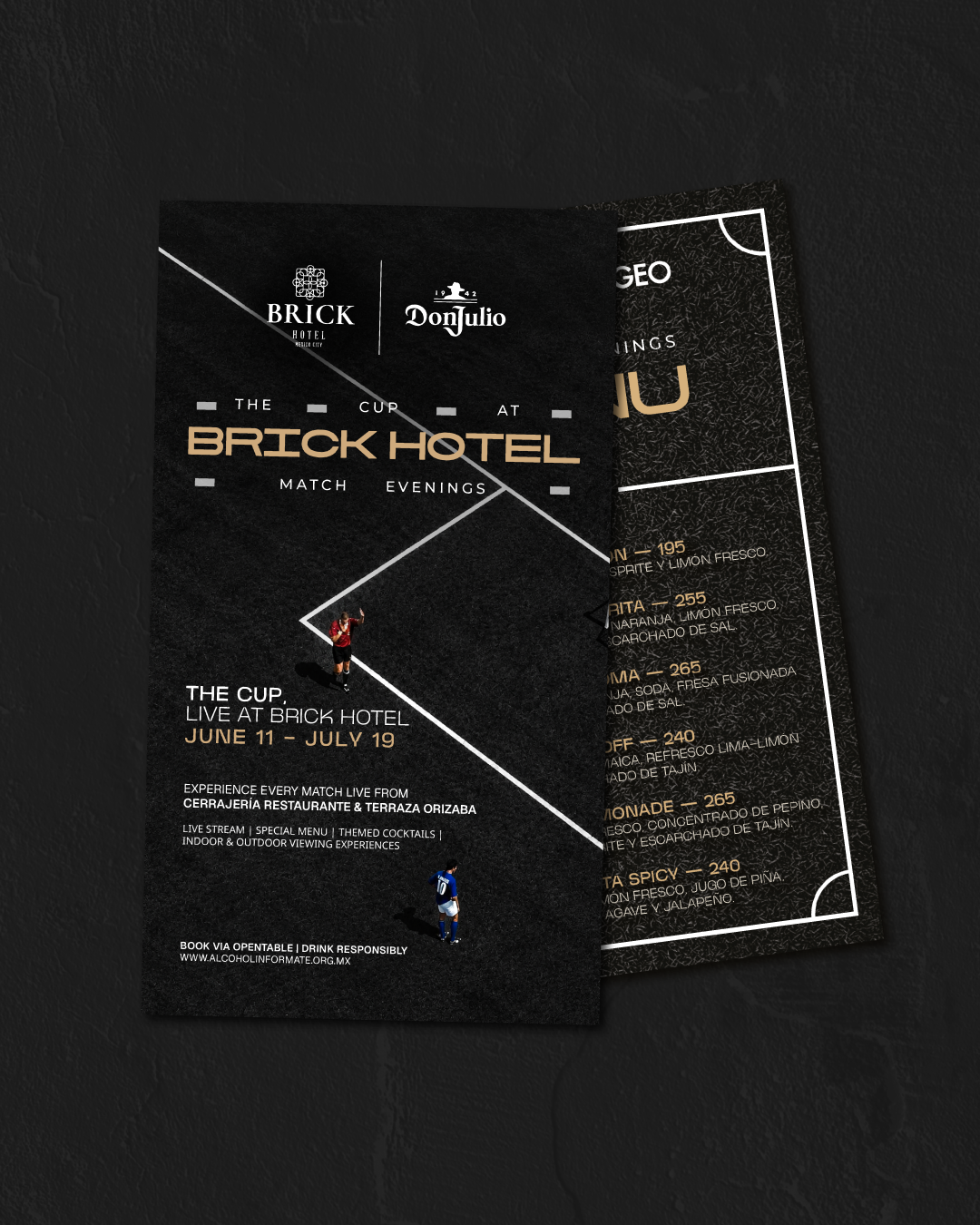 Brick Hotel branded collateral